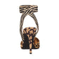 Jessica Simpson Women's Animal Print Perinna Pump Brown Size 8 M