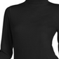 Alfani Women's Mock Neck Top Black Size Small