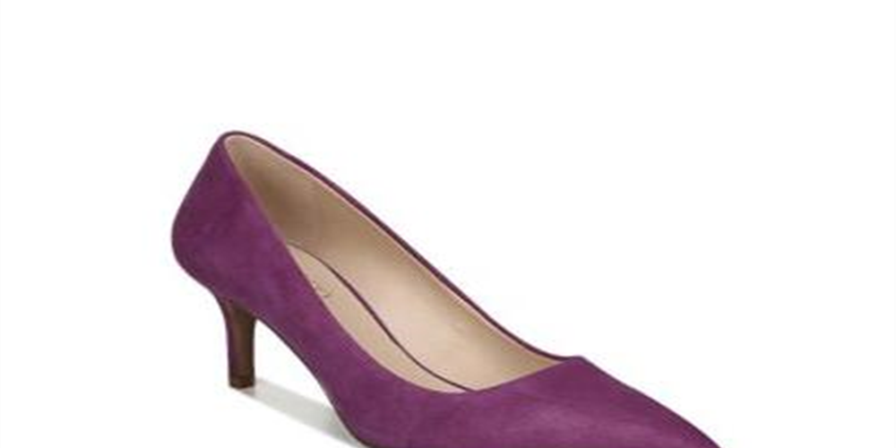 Franco Sarto Franco Tudor Pump Shoes Purple Size 5.5 M