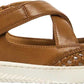 BareTraps Women's Caramel Yesica Woven Mary Janes Brown Size 9 M