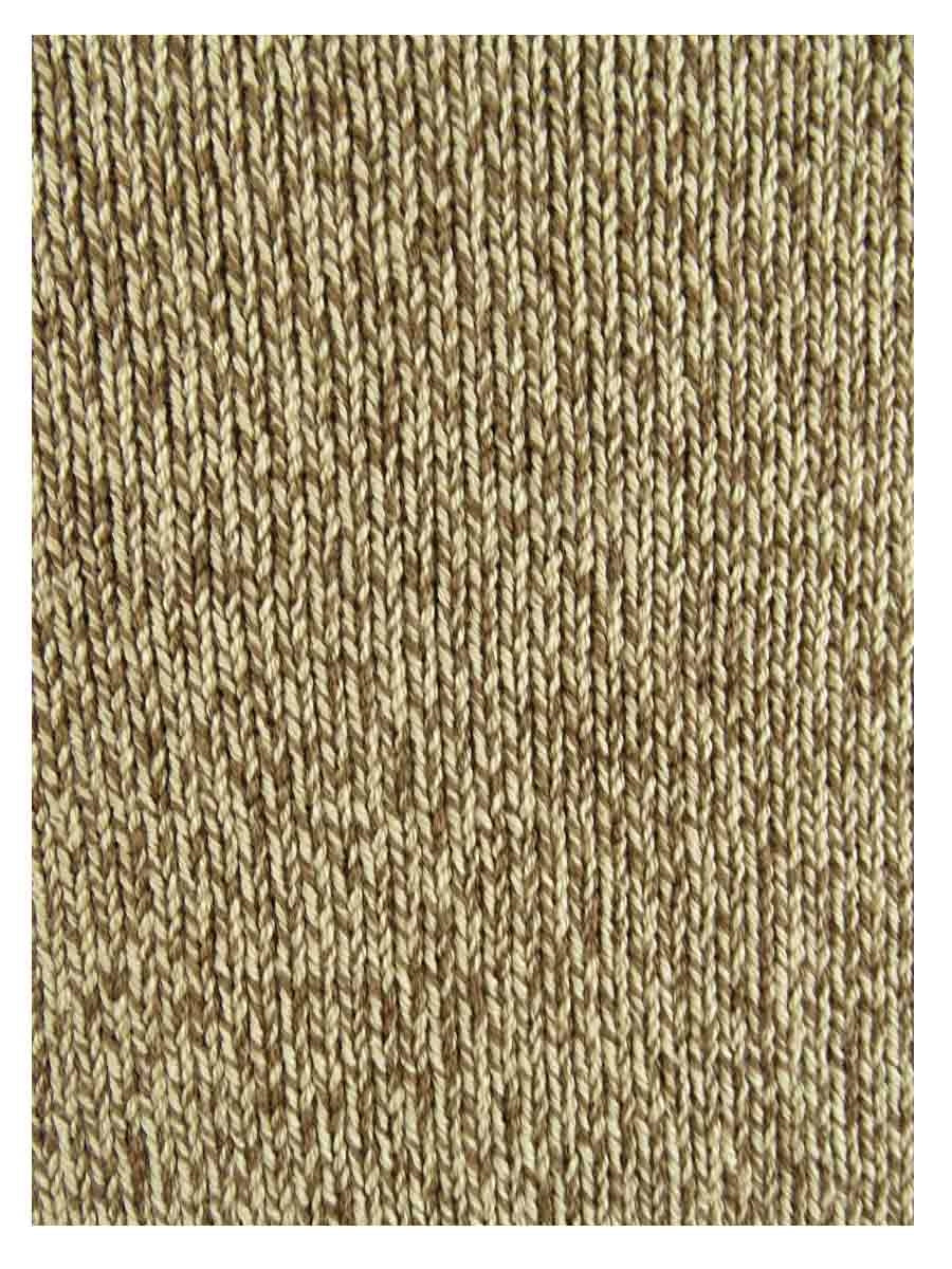 Karen Scott Women's Marled Cotton Shawl-Collar Sweater Chesnut Marl Size XS