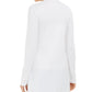 Karen Scott Women's Open Stitch Cardigan White Size Small