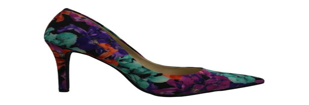 Jessica Simpson Women's Cassani Canvas Pointed Toe Classic Shoes Black Size7 M