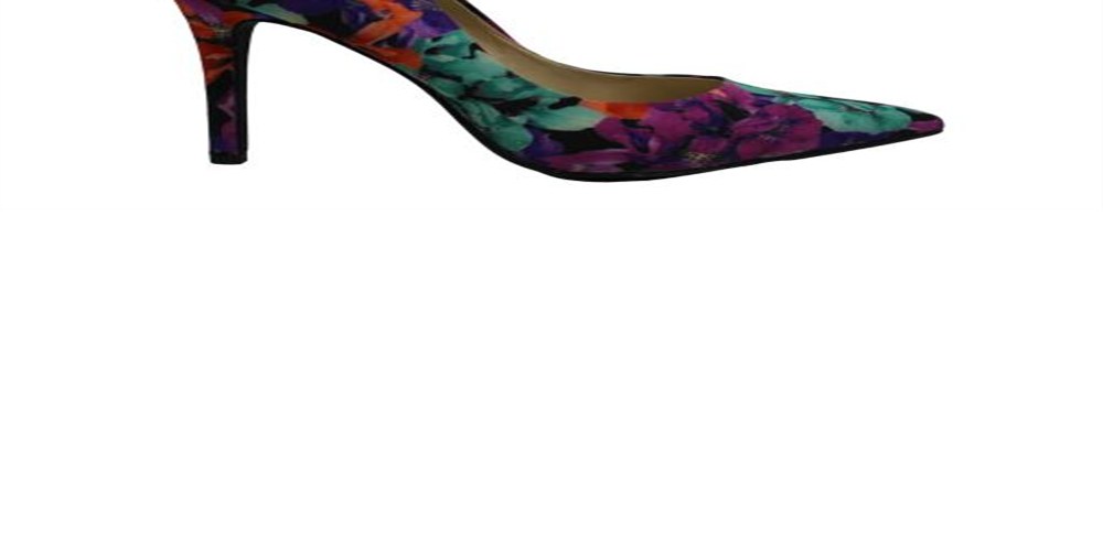 Jessica Simpson Women's Cassani Canvas Pointed Toe Classic Shoes Black Size7 M