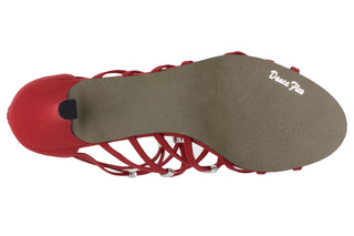 Easy Street Women's Nightingale Evening Sandals Red Size 8 M