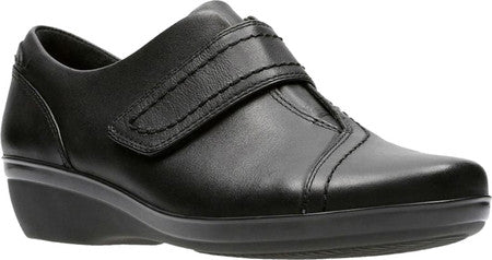 Clarks Women's Everlay Dixey Monkstrap Shootie Black Size 8 M