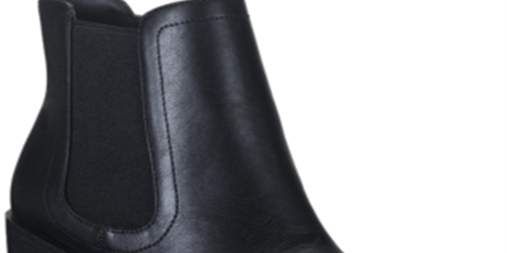 American Rag Women's 1 Platform Morghan Round Toe Block Heel Zip up Booties Black Size 7 M