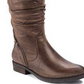 Bare Traps Womens Yulissa Closed Toe Mid-Calf Cowboy Boots Brown Size 5 M