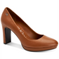 Calvin Klein Women's Russet Premda Nappa Heels -Brown Size 8 M