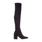 Steve Madden Women's Jacey Faux Leather Over-the-Knee Boots Black Size 9 M