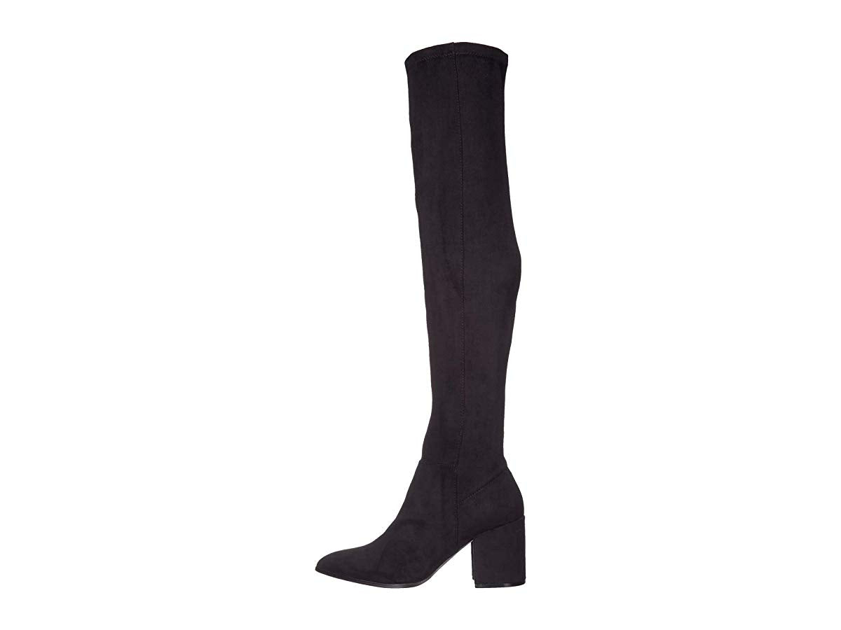 Steve Madden Women's Jacey Faux Leather Over-the-Knee Boots Black Size 9 M