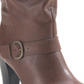 Style & Co Women's Sachi Faux Leather Mid Calf Boots Brown Size 10 M