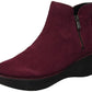 Kenneth Cole Reaction Women's Prime Closed Toe Ankle Fashion Boots Burgundy Size 5.5 M
