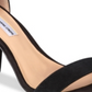 INC International Concepts Women's Kivah Leather Open Toe Shoes Black Size 6.5 M