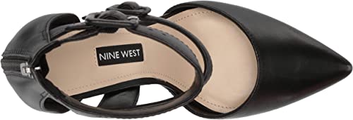 Nine West Women's Tereza Leather Pump Black Size 8 M