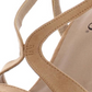 XOXO Women's Sabeen Faux Suede Sandals Espadrilles Sand Size 9.5M