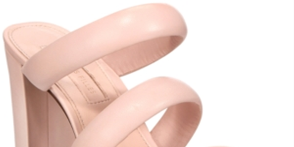 Avec Les Filles Women's Mara Heeled Sandal, avec Pink Nappa, Size 7 M