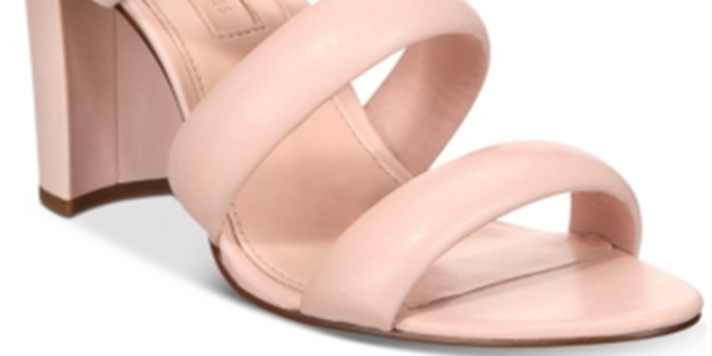 Avec Les Filles Women's Mara Heeled Sandal, avec Pink Nappa, Size 7 M