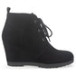 Sun + Stone Women's Kiraa Booties Black Size 10 M