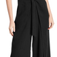 Joie Women's Jumpsuit Split-Leg Crop Midnight Blue Size 6