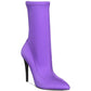 Call It Spring Womens Hailassi Pointed Toe Mid-Calf Fashion Boots Purple Size 8M