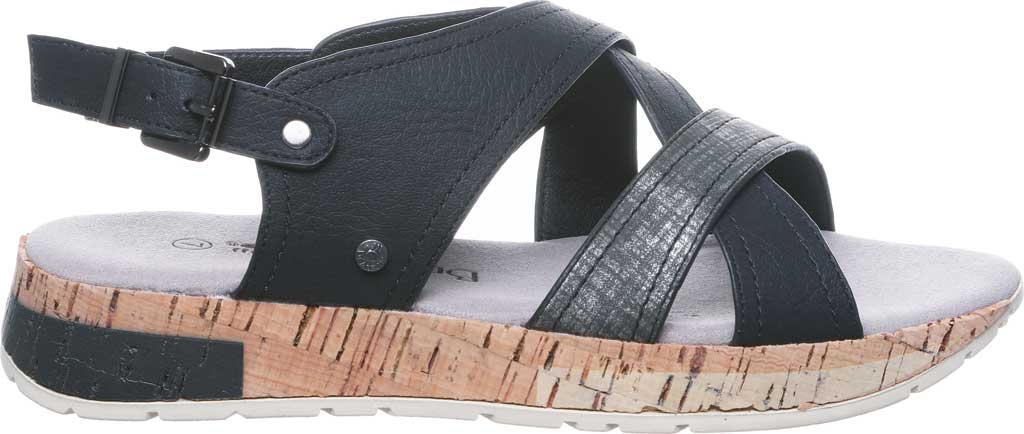 Bearpaw Women's Shelli Strappy Sandal Black Size 11 M