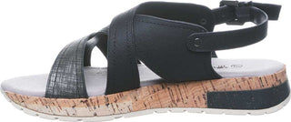 Bearpaw Women's Shelli Strappy Sandal Black Size 11 M