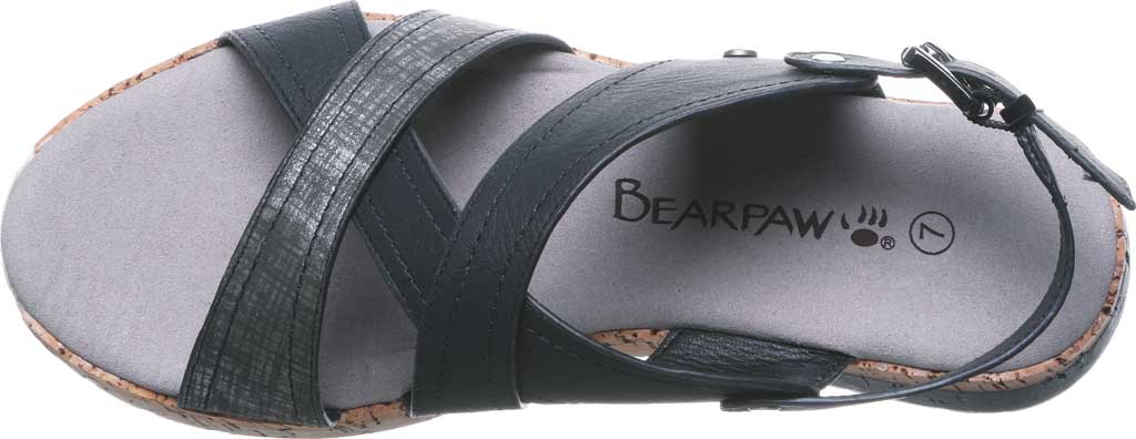 Bearpaw Women's Shelli Strappy Sandal Black Size 11 M