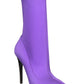 Call It Spring Women's Ankle Sock Boot -Purple Size 8.5 B