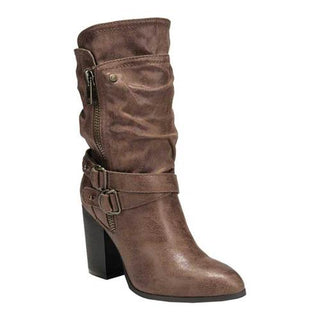 Women's Carlos by Carlos Santana Paisley Mid Calf Boot Brown Size 10 M