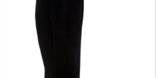 Alfani Womens Nelsonn Faux Suede Tall Riding Boots Black Size 7 M