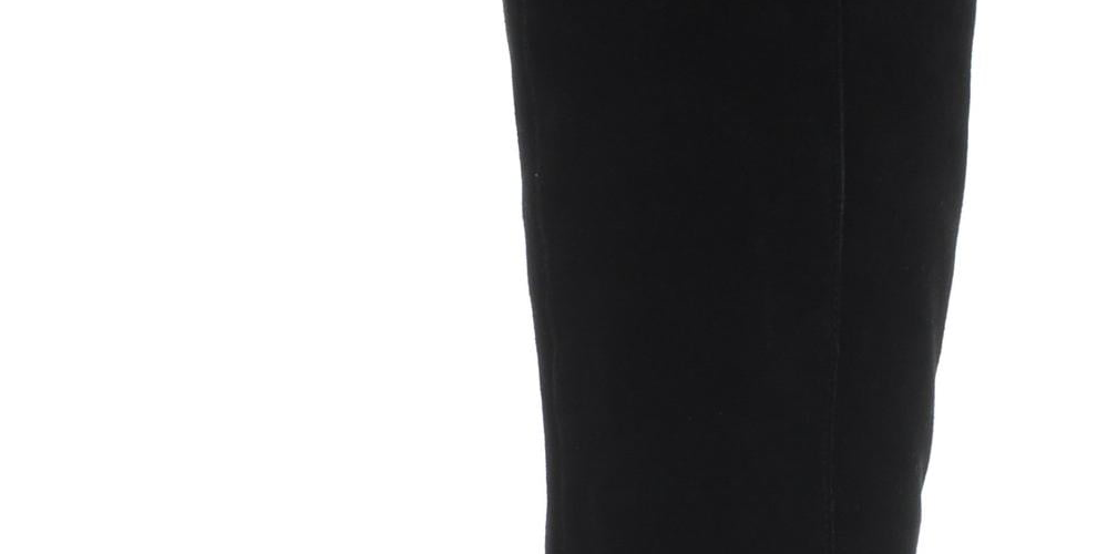 American Rag Womens Tegan Suede Tall Knee-High Boots Black Size 10 M