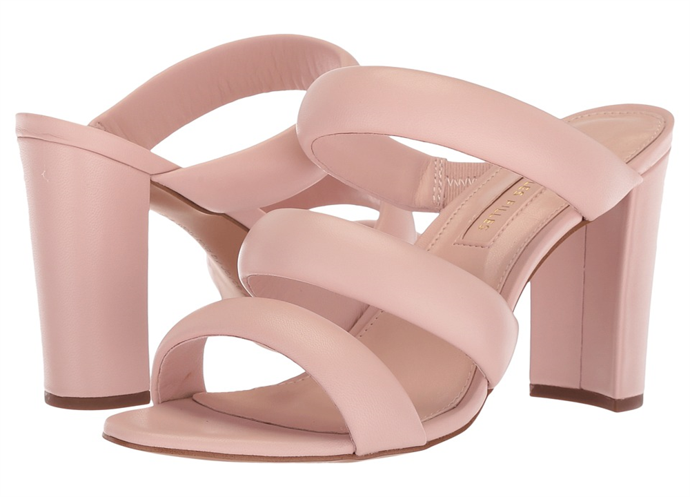 Avec Les Filles Women's Mara Heeled Sandal Pink Size 9M