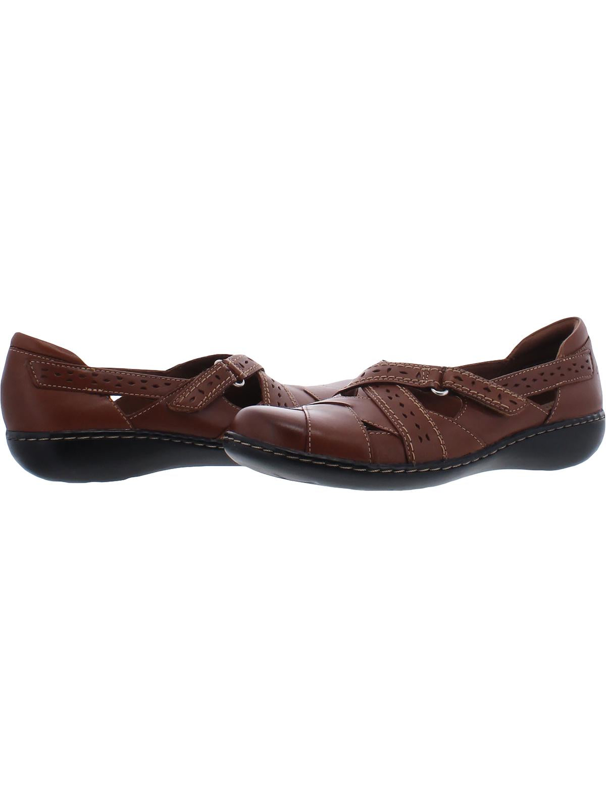 Clarks Women's Ashland Spin Shoes Brown Size -8.5 M