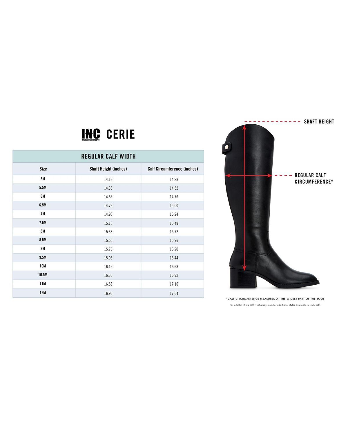 INC International Concepts Women's Ceriel Closed Toe Knee High Cold Weather Brown Size 8M