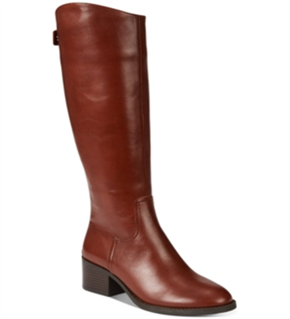 INC International Concepts Women's Ceriel Closed Toe Knee High Cold Weather Brown Size 8M