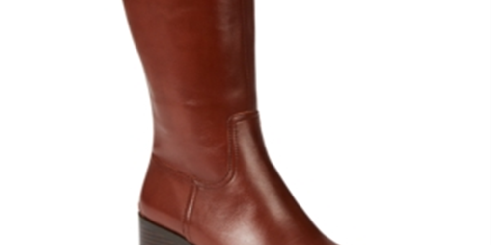INC International Concepts Women's Ceriel Closed Toe Knee High Cold Weather Brown Size 8M