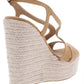 XOXO Womens Sabeen Suede Open Toe Casual Ankle Strap Sandals, Sand, Size 8.5