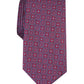 Tasso Elba Men's Neat Silk Classic Neck Tie Red Size Regular
