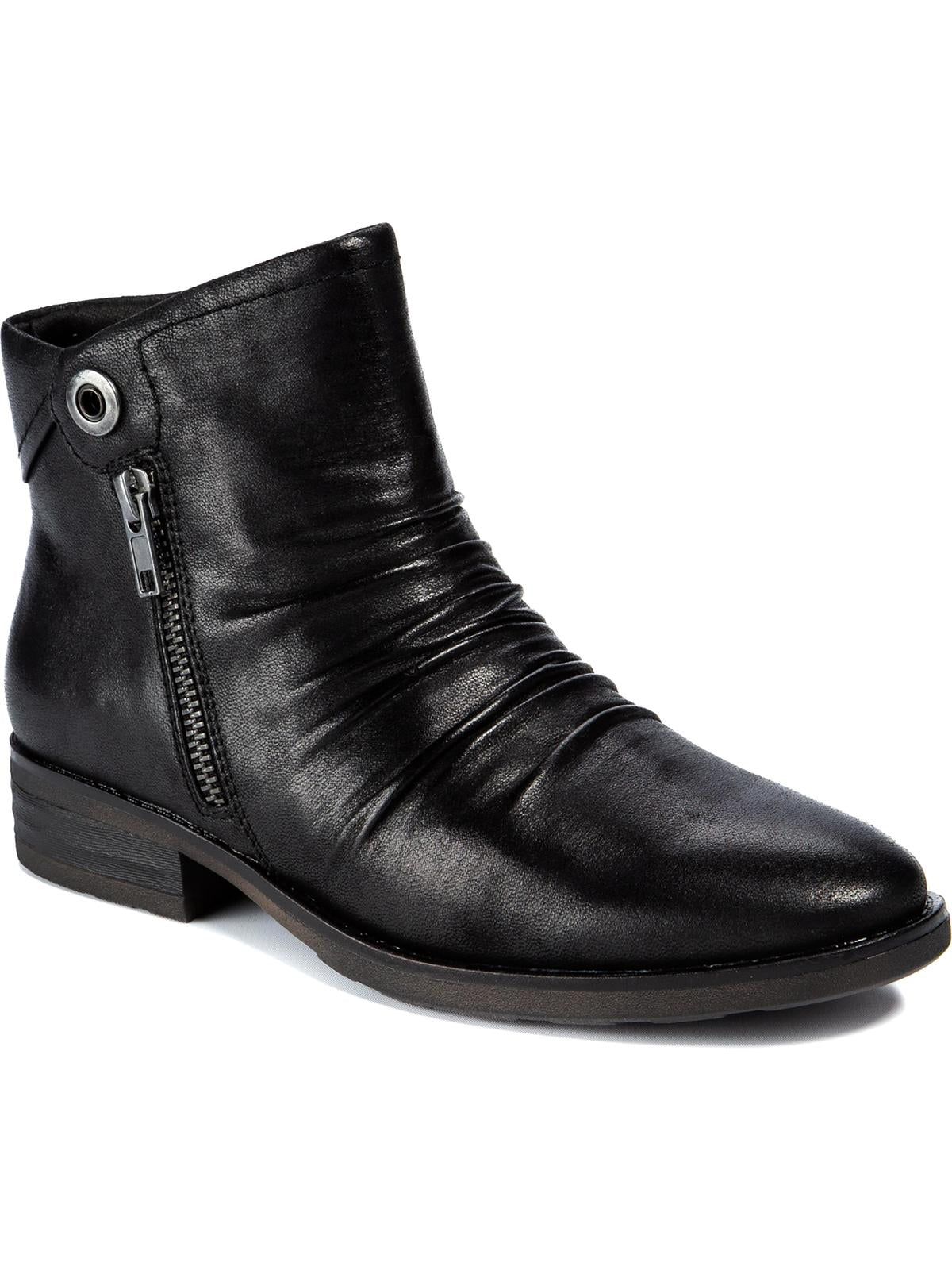 Baretraps Womens Anila Slouchy Grommet Ankle Boots Black Size 5 M