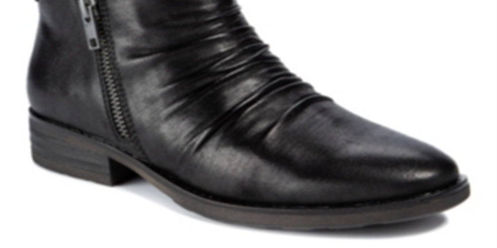 Baretraps Womens Anila Slouchy Grommet Ankle Boots Black Size 5 M