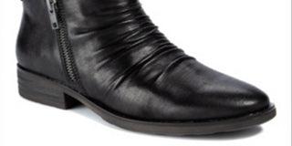 Baretraps Womens Anila Slouchy Grommet Ankle Boots Black Size 5 M