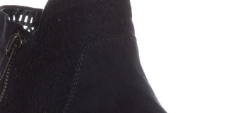 American Rag Womens Abby Faux Suede Ankle Booties Black Size 5.5 M