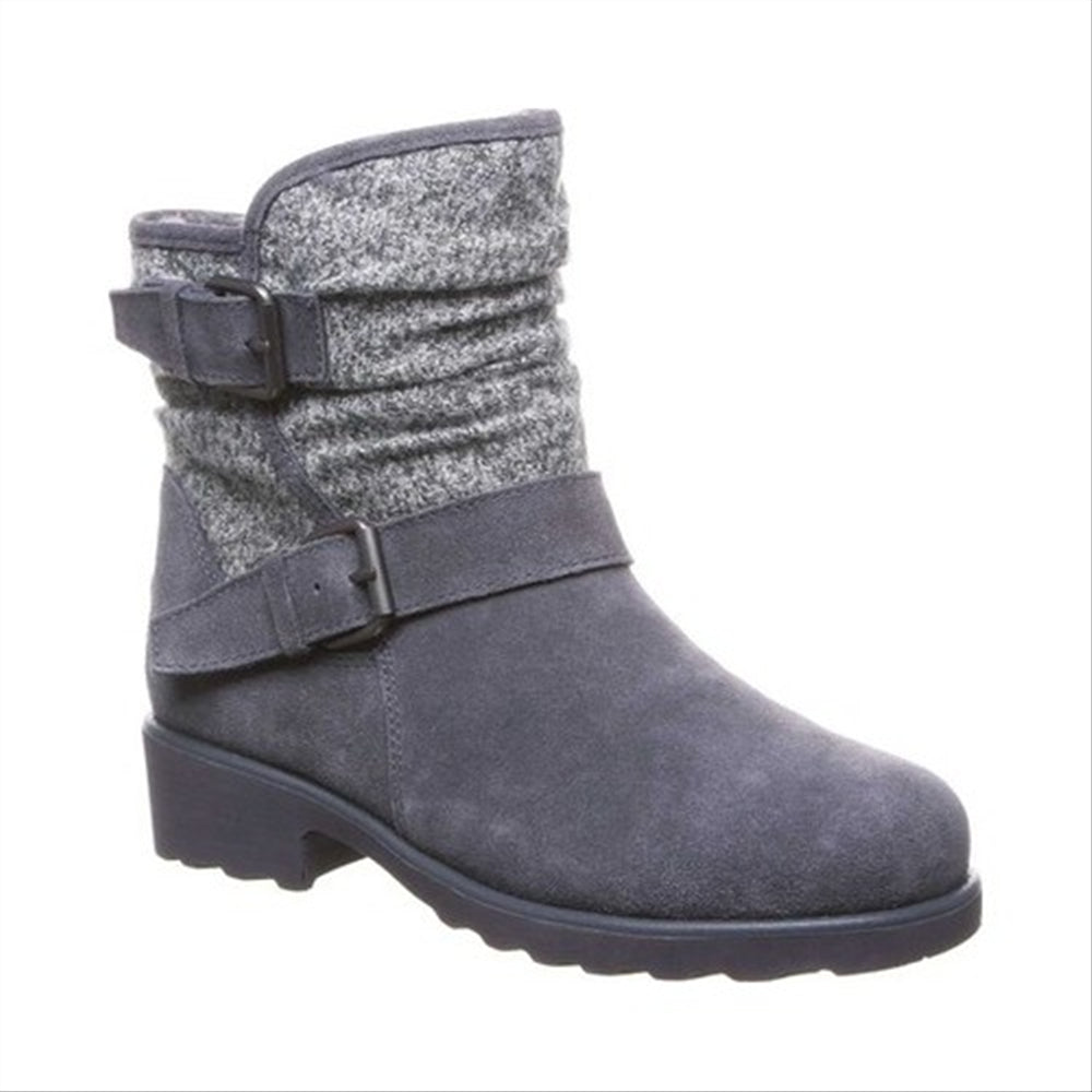 Bearpaw Women's Avery Booties Gray Size 9M
