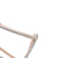 Jewel Badgley Mischka Women's Champagne Satin  Sandal Pink Size 8.5 M