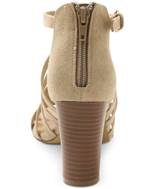 XOXO  Women's Basset Strappy Sandal Shoes Brown Size 8.5