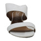 Calvin Klein Women's Sandals Croc-Embossed Cecily Patent Leather Stiletto Slide - White Size 10