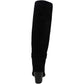 Giani Bernini Women's Rozario Leather Tall Knee High Boots Black Size 6