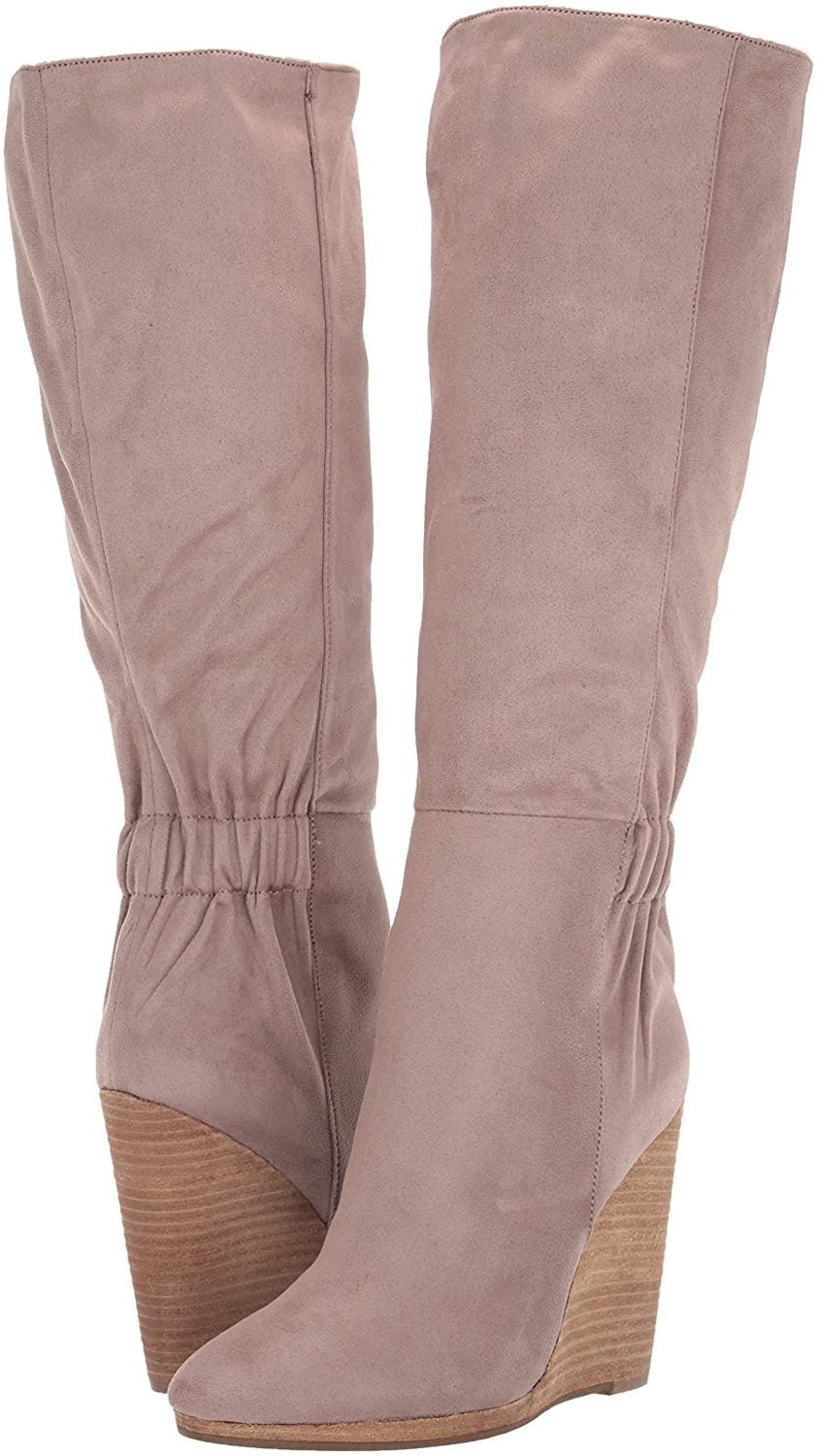 Charles by Charles David Women's Casual Boots Hampton Suede Wedge Boot Brown Size 8.5M