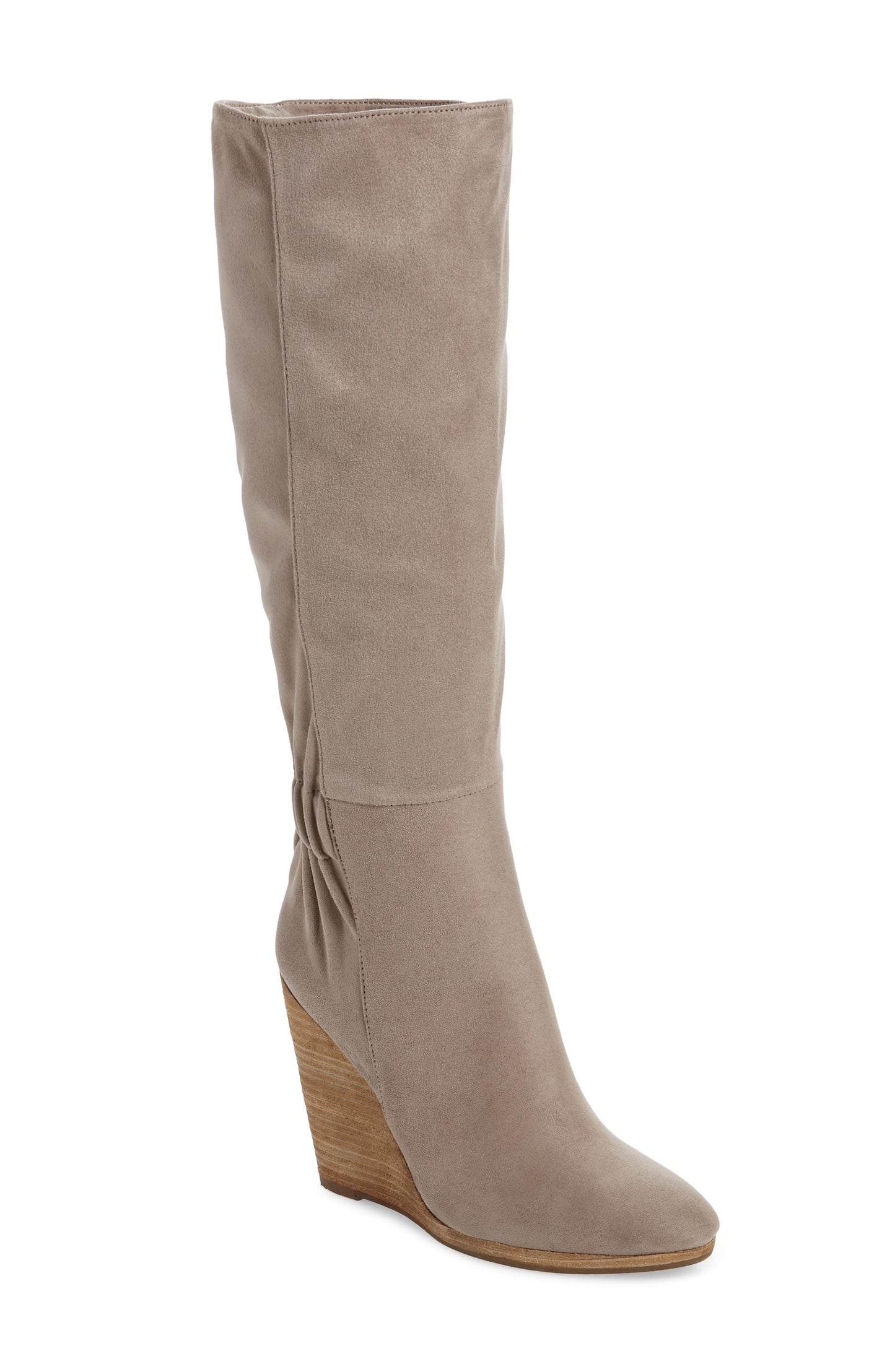 Charles by Charles David Women's Casual Boots Hampton Suede Wedge Boot Brown Size 8.5M